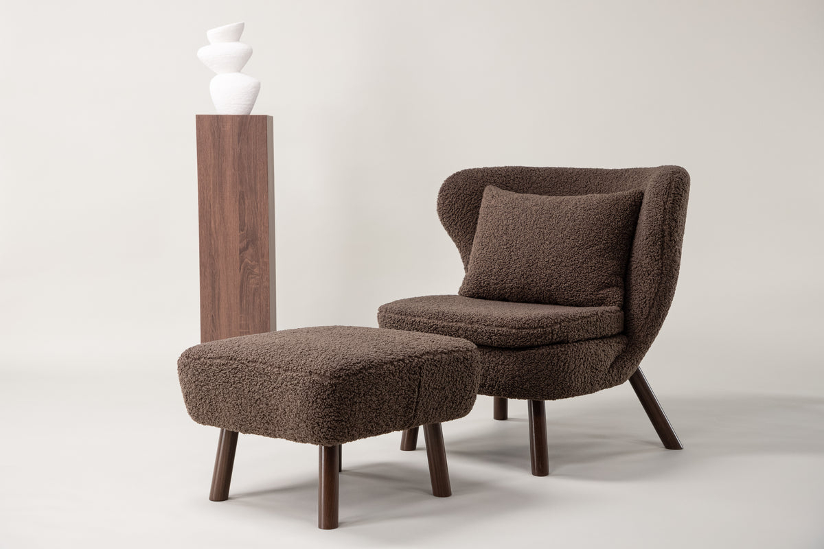 Ryxö Lounge Chair Brown