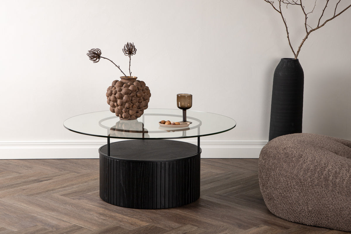 Coffee table ø90 Black