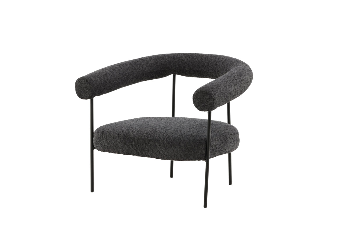 Hökåsen x Josefin Lustig Armchair Dark Grey