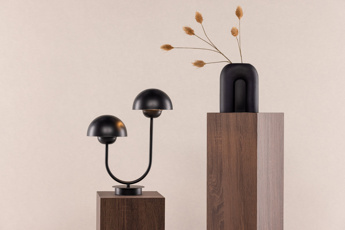Lyckorna Table Lamp Black