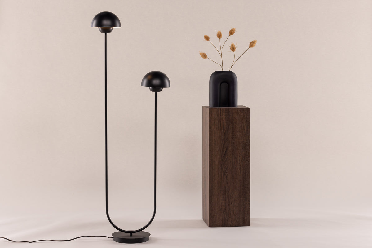 Lyckorna Floor Lamp Black