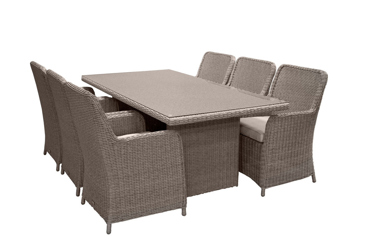 Wembley Dining Set Grey Grey