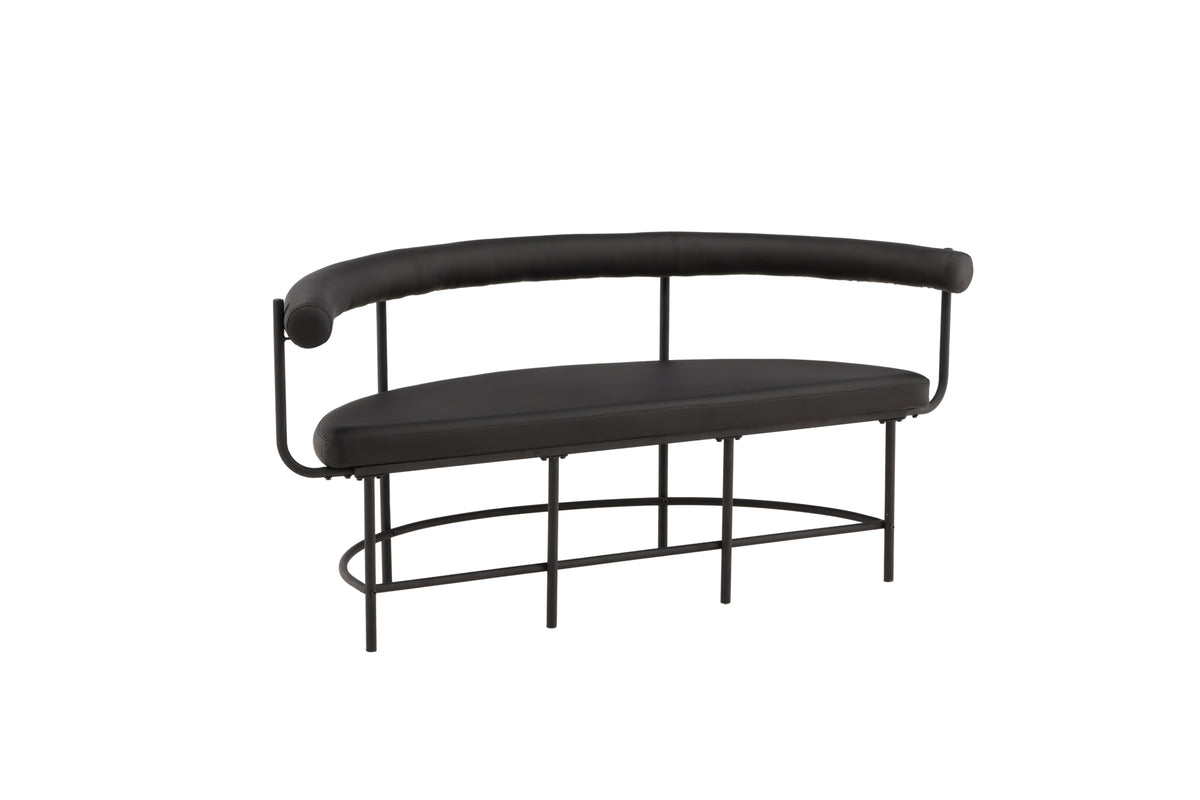 Stallhagen Bench Sofa 51 x 165 x 75 Black