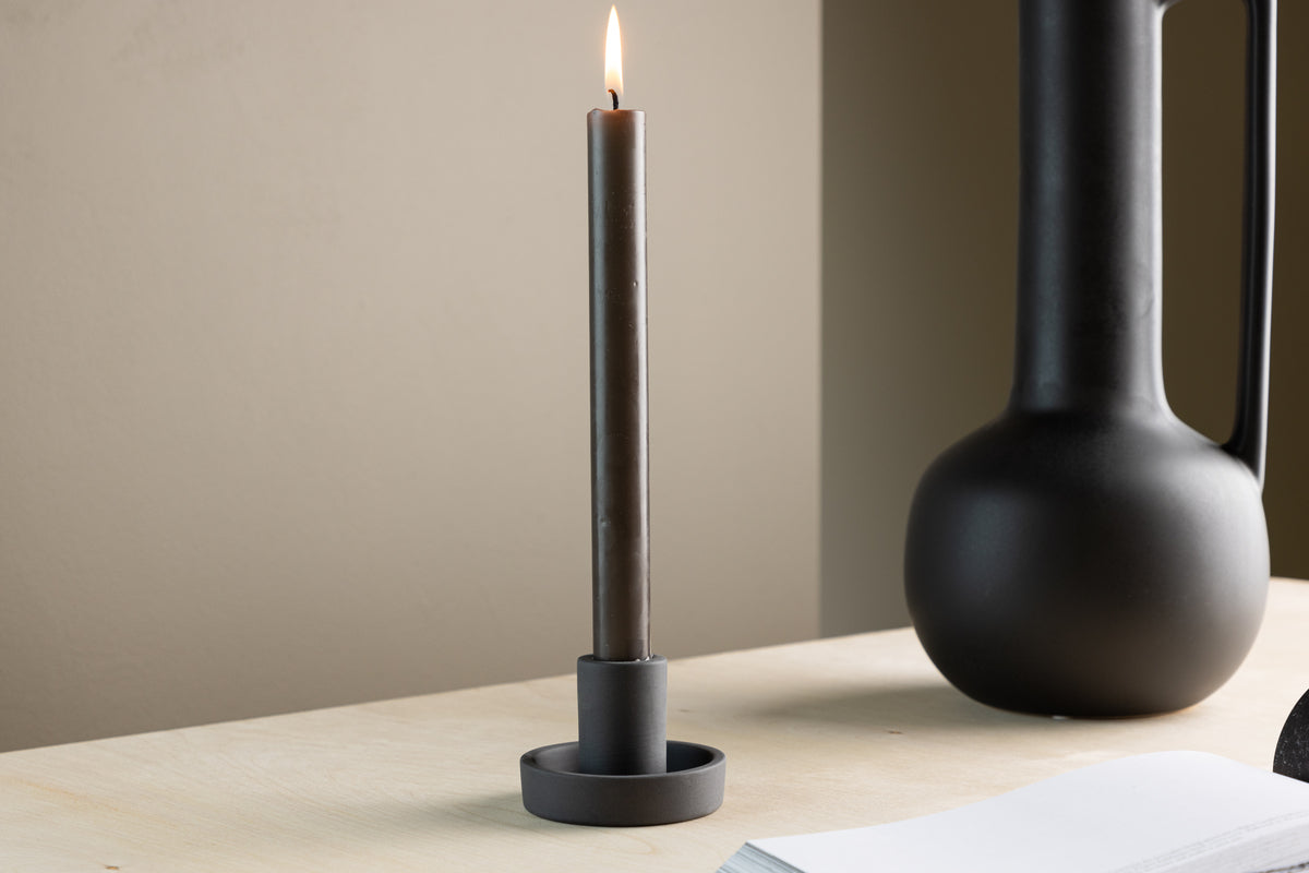 Candlesticks ø11 Black
