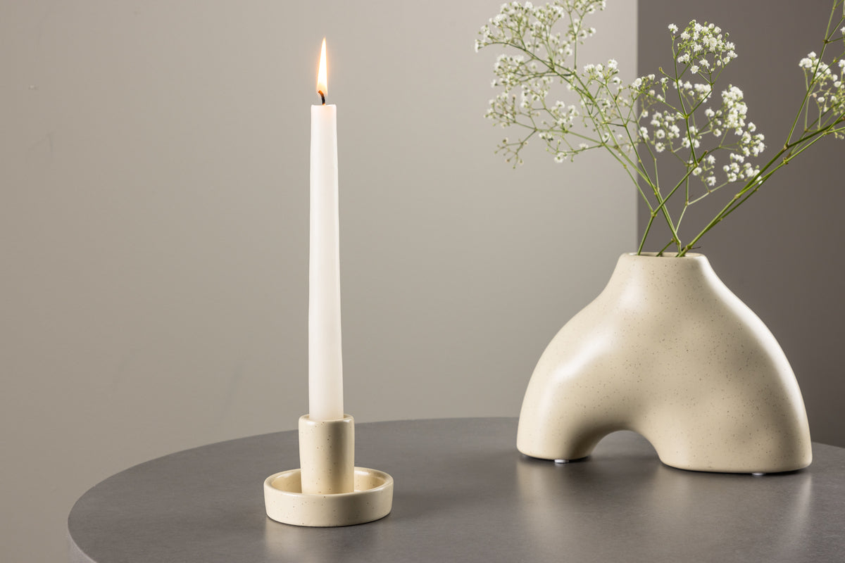 Ceco Candlestick ø11 Beige