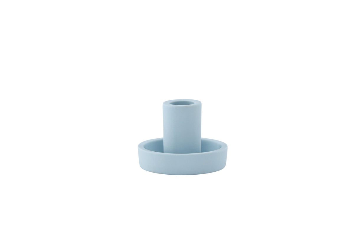 Candlesticks ø11 Light Blue