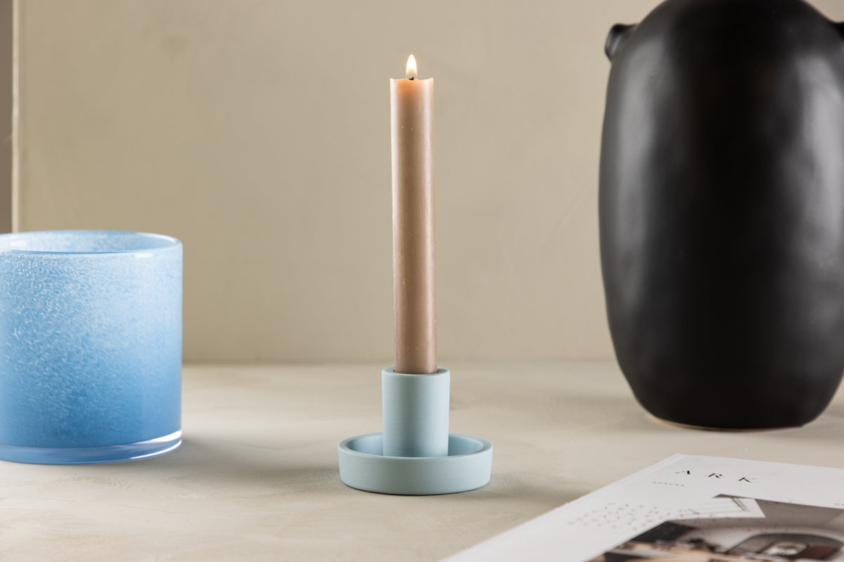 Candlesticks ø11 Light Blue