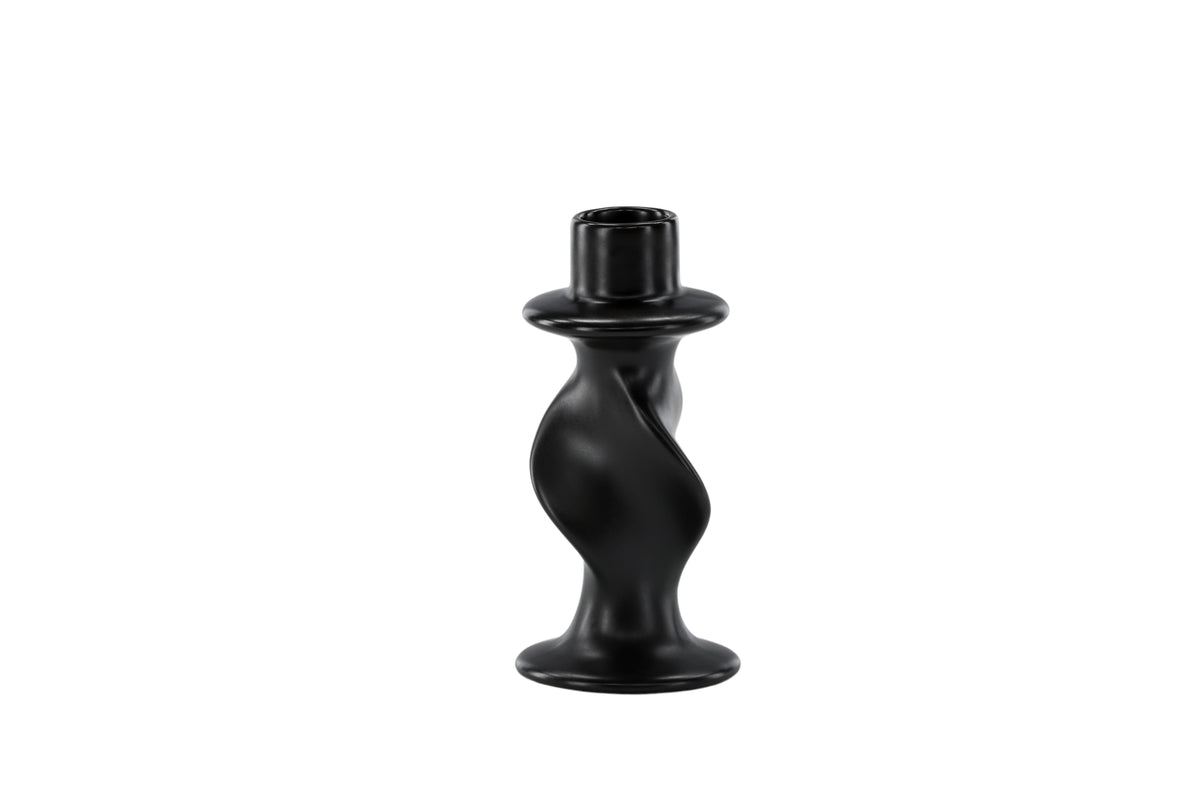 Candlesticks ø6 Matte black