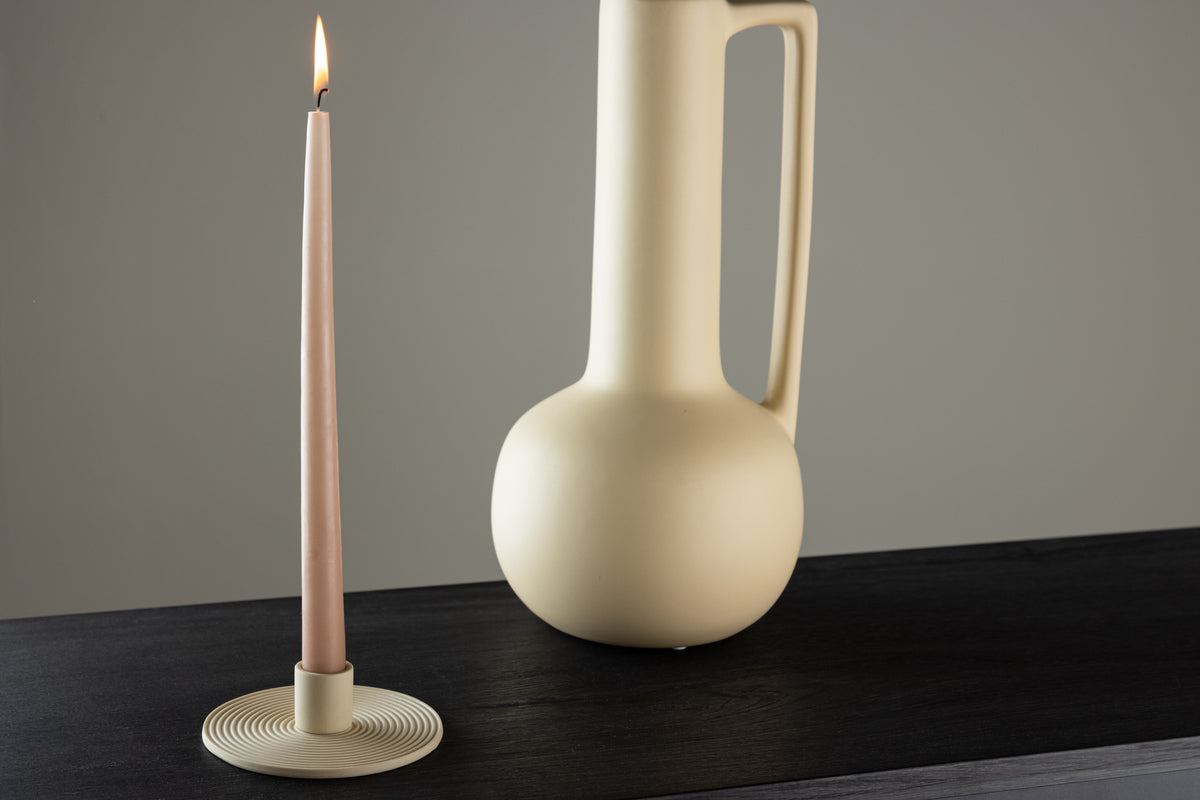 Candlesticks ø12 Beige