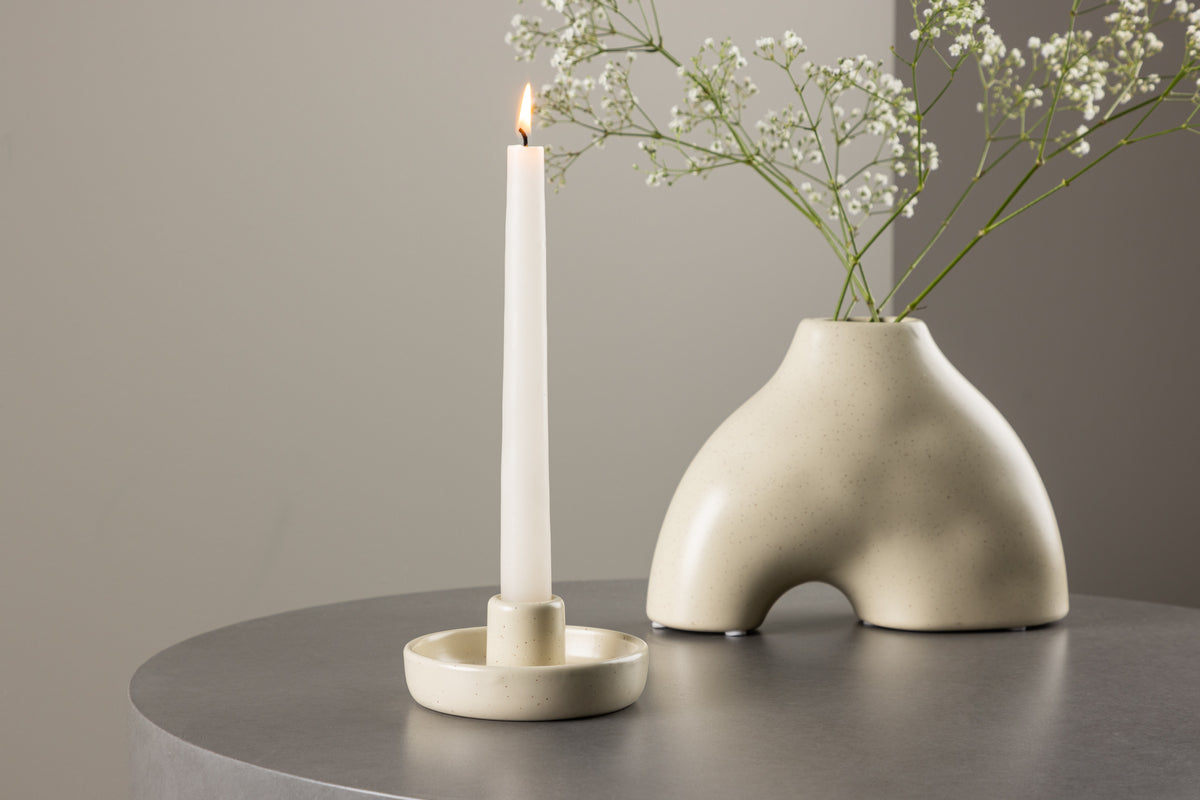 Otis Candlestick ø11 Beige
