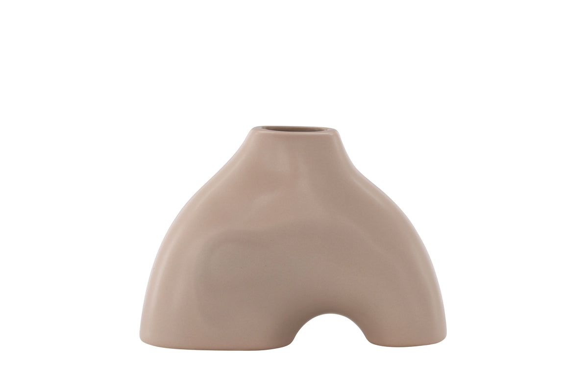 Kento Vase 15 x 21 x 8 Light Pink