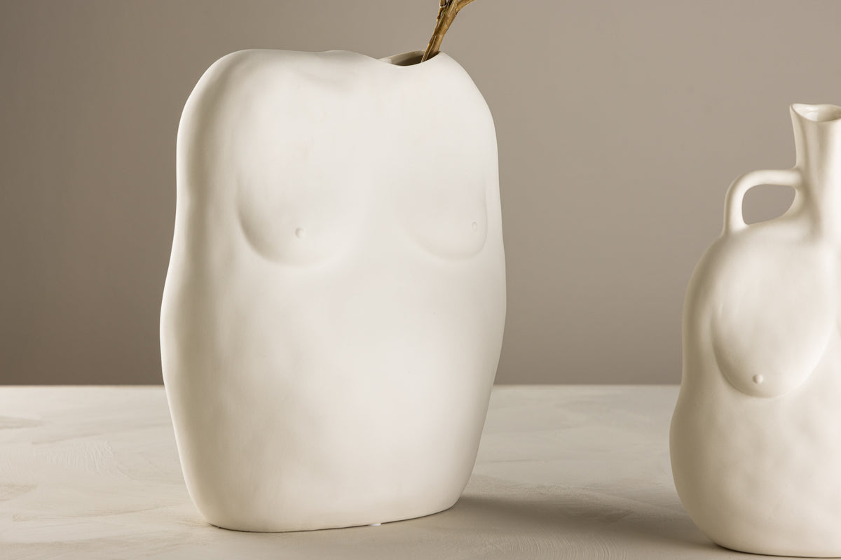 Vases 28 x 24 x 14 Off-white