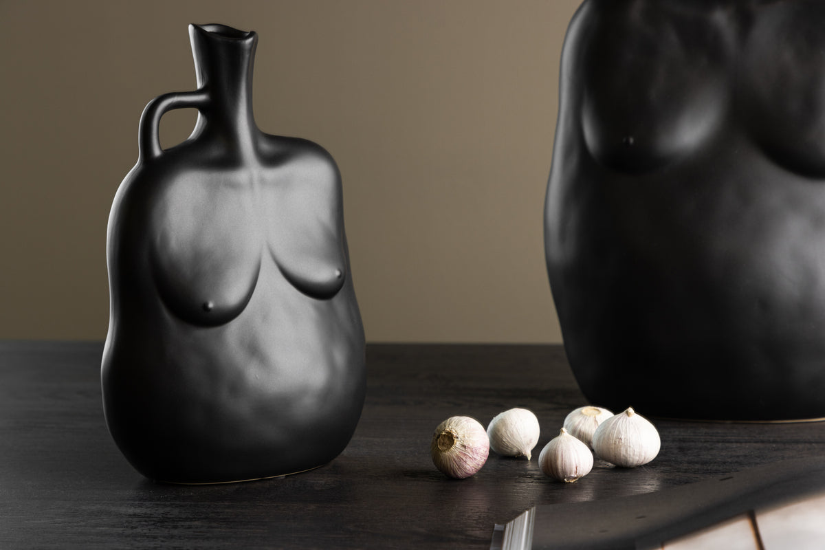 Vases 25 x 17 x 10 Black