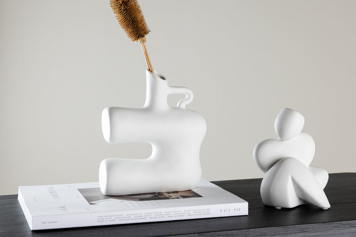 Vases 19 x 18 x 7 White