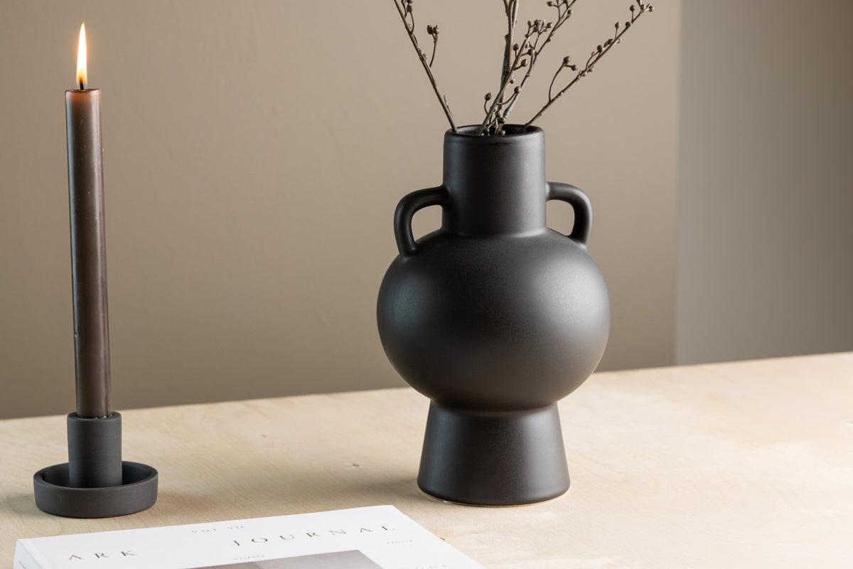 Vases ø16 Black