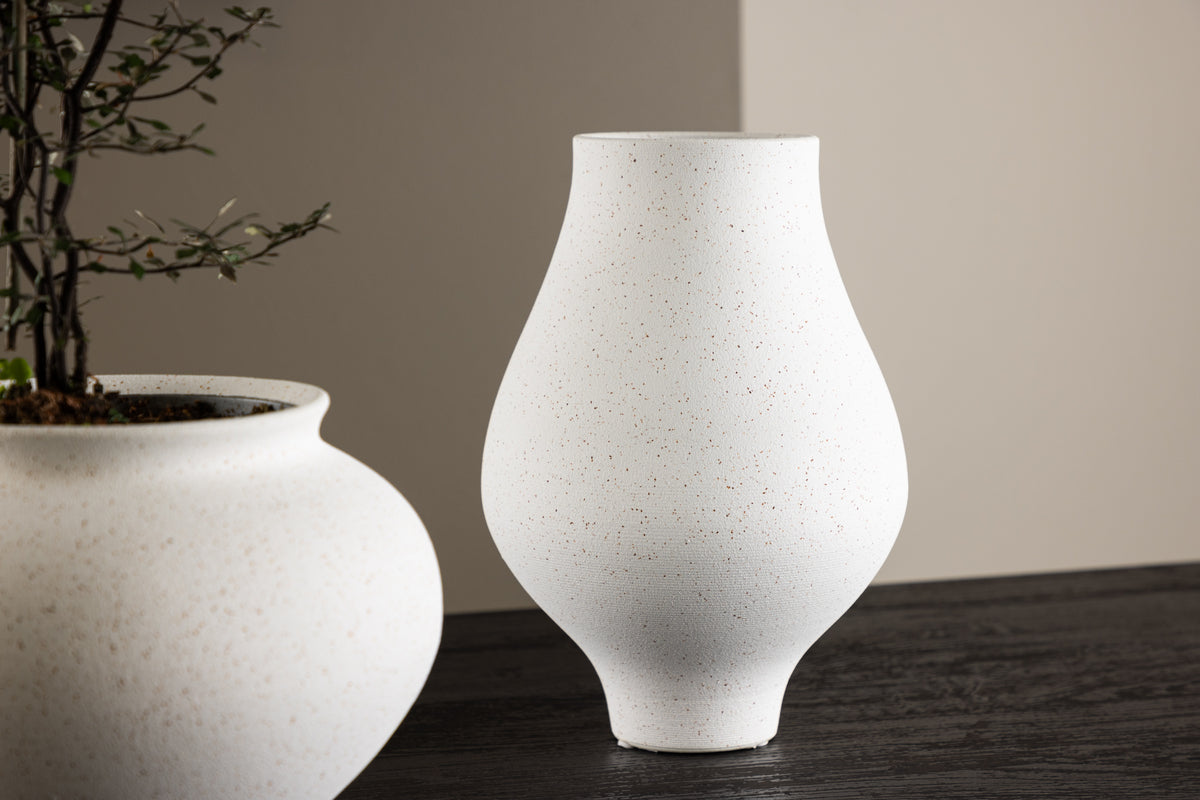 Vases ø14 White