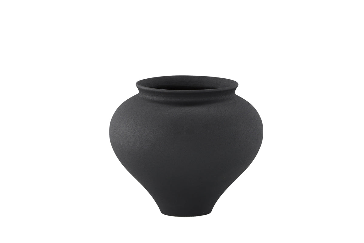 Vases ø18 Black