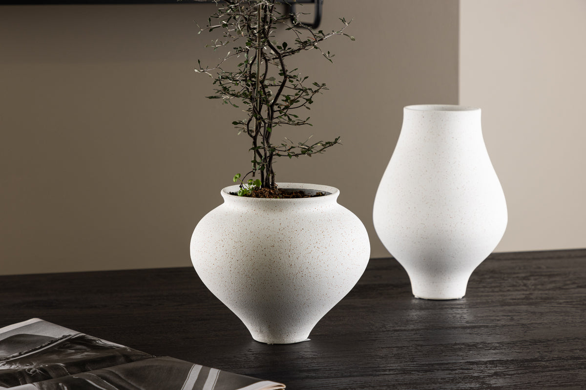 Vases ø18 White