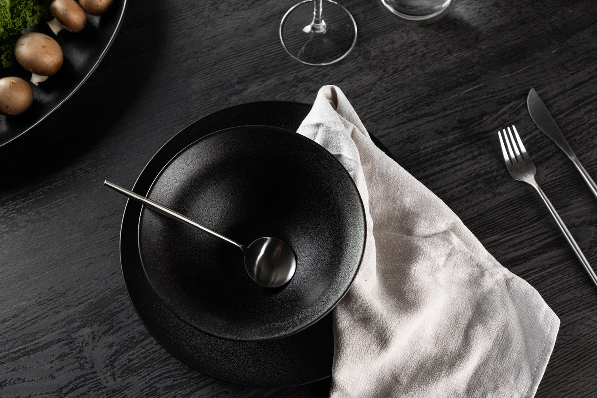 Wabi Sabi Bowl ø18 2-pack Black