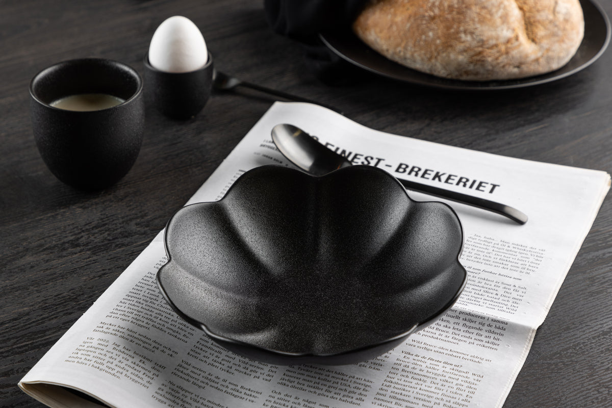 Wabi Sabi Plate ø21 2-pack Black