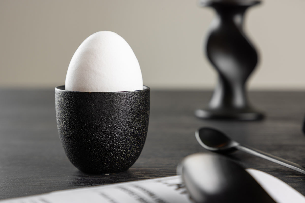 Wabi Sabi Egg Cup 2-pack Black