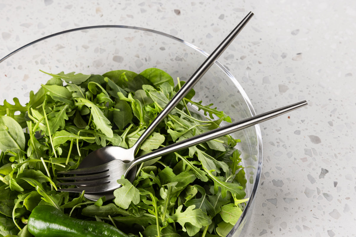 Active Salad Cutlery Stainless Steel