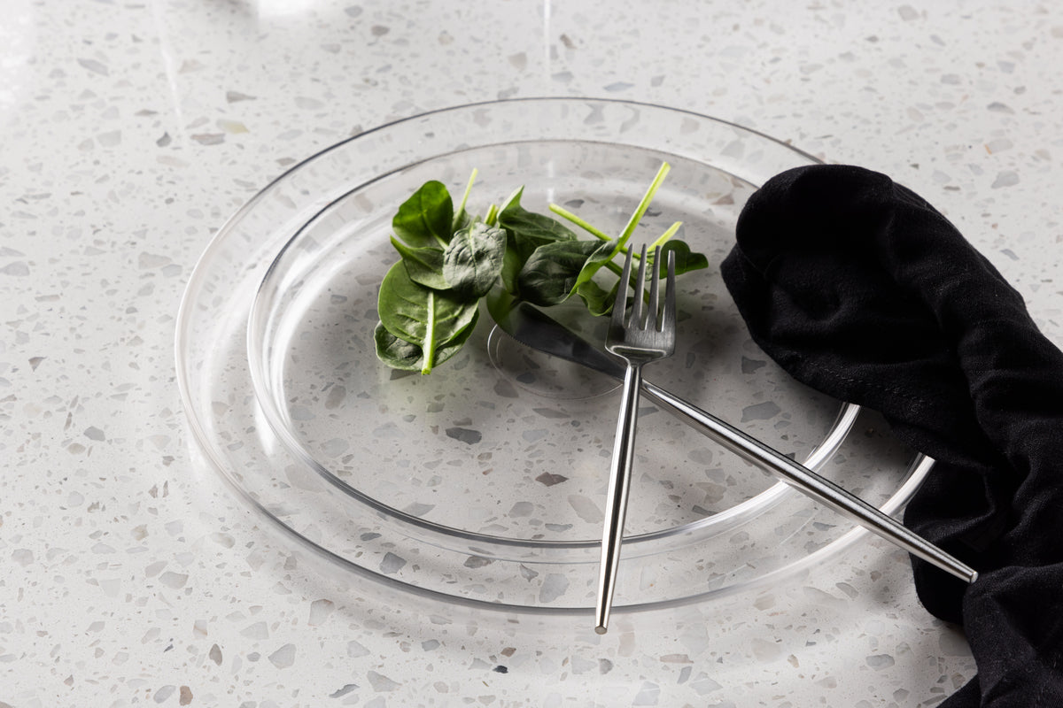 Shine Plate ø21 2-pack Clear