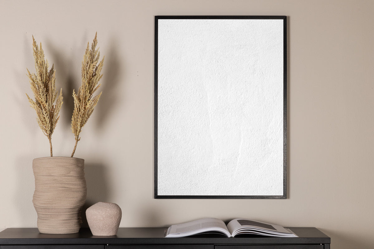 White Reveted Poster White