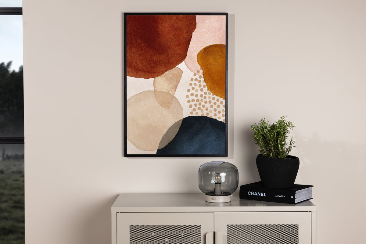 Circles Poster Beige