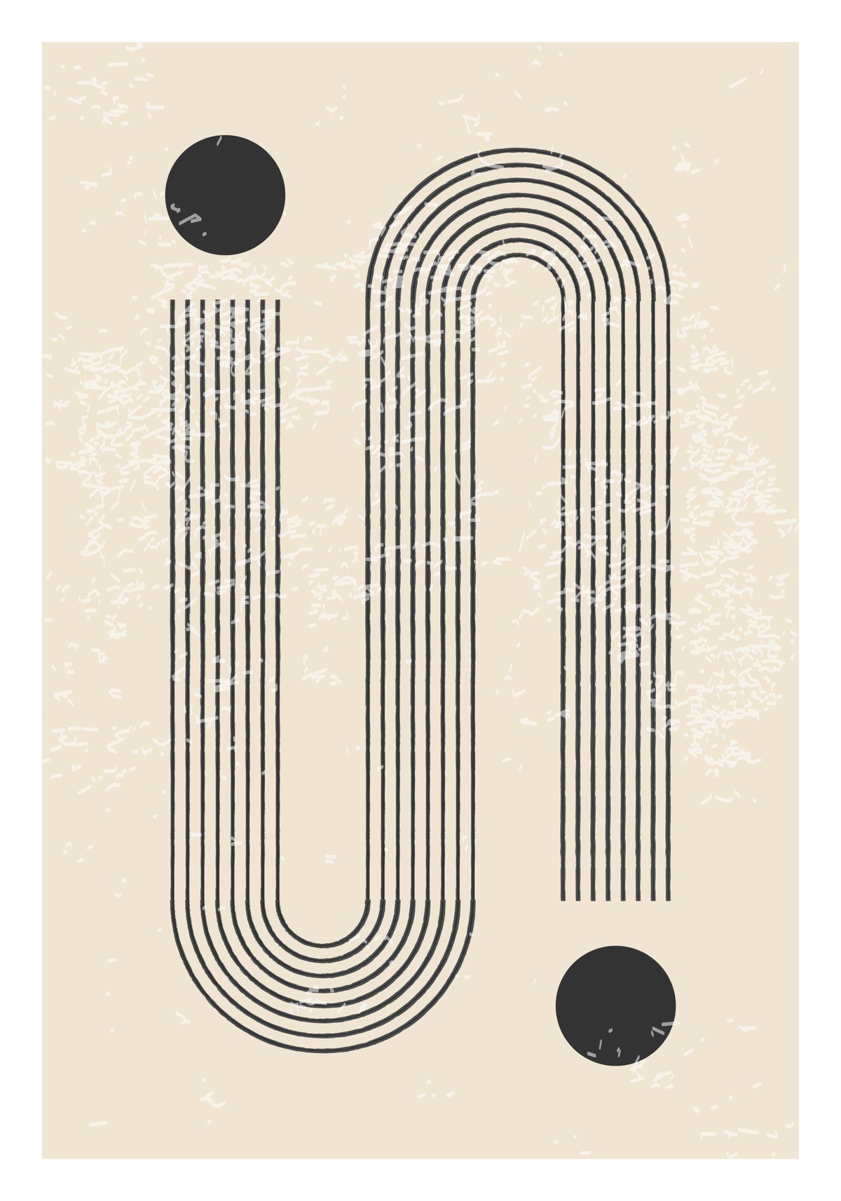 Pantheon Poster Beige