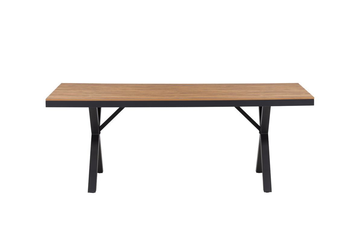 Garcia Rectangular Dining Table 200 x 100 Black