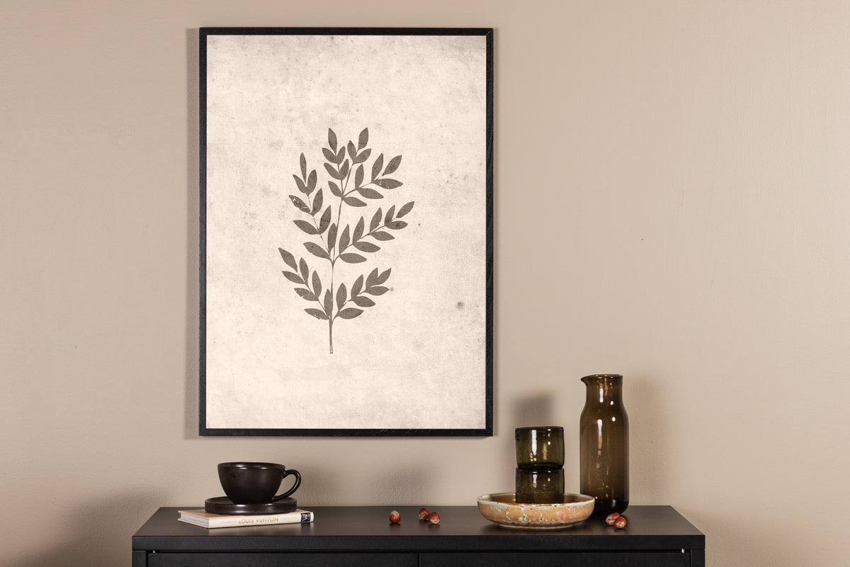 Spring leaf Poster Beige
