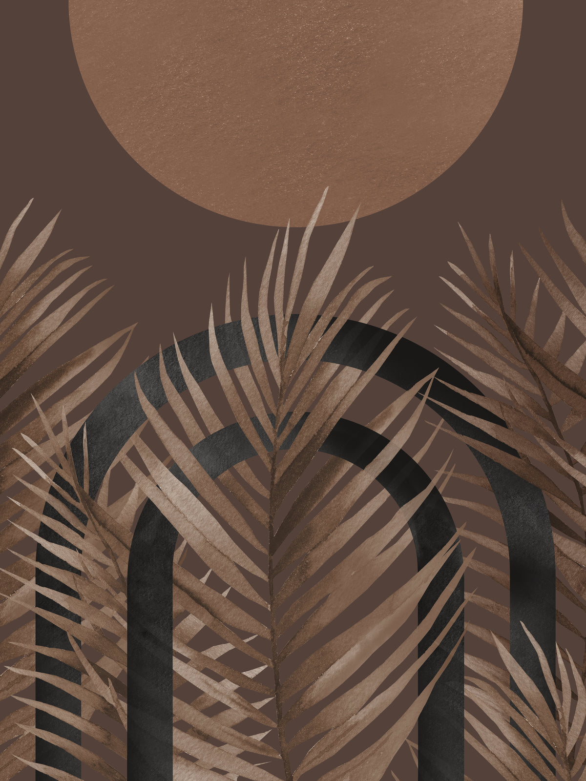 Structures Poster Brown