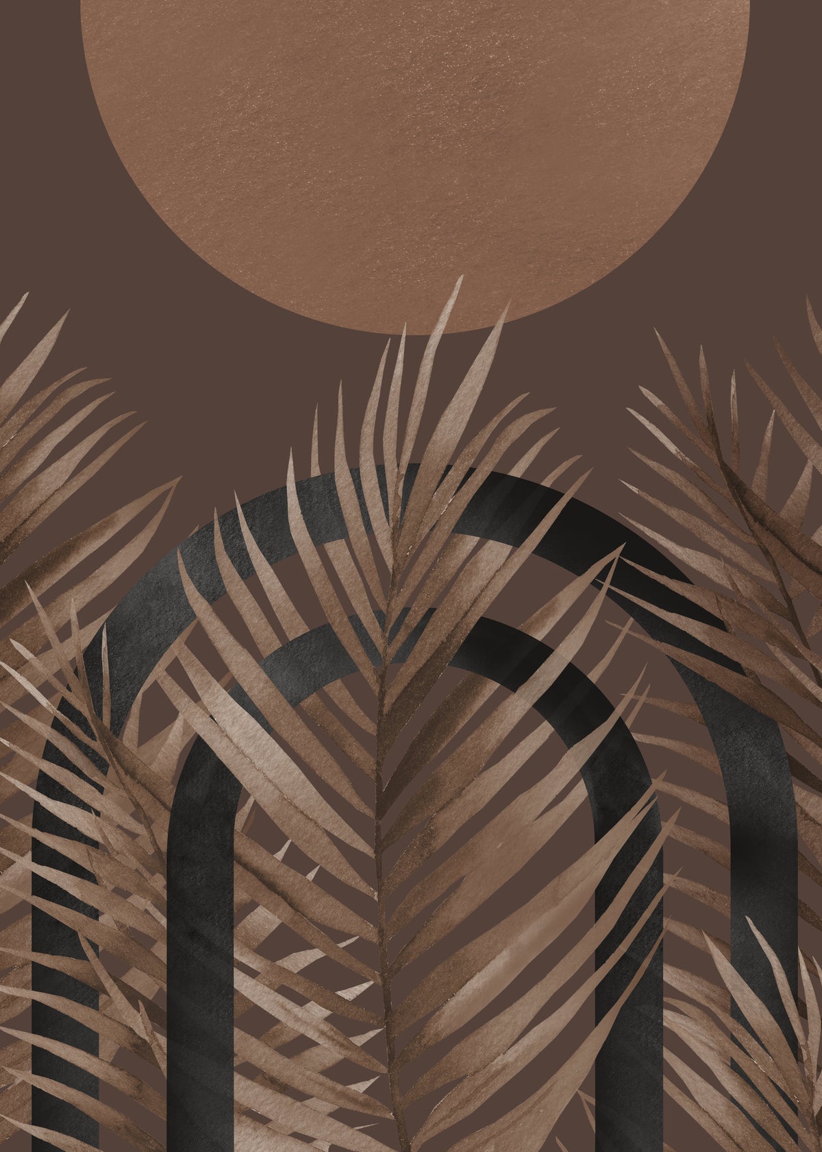 Structures Poster Brown