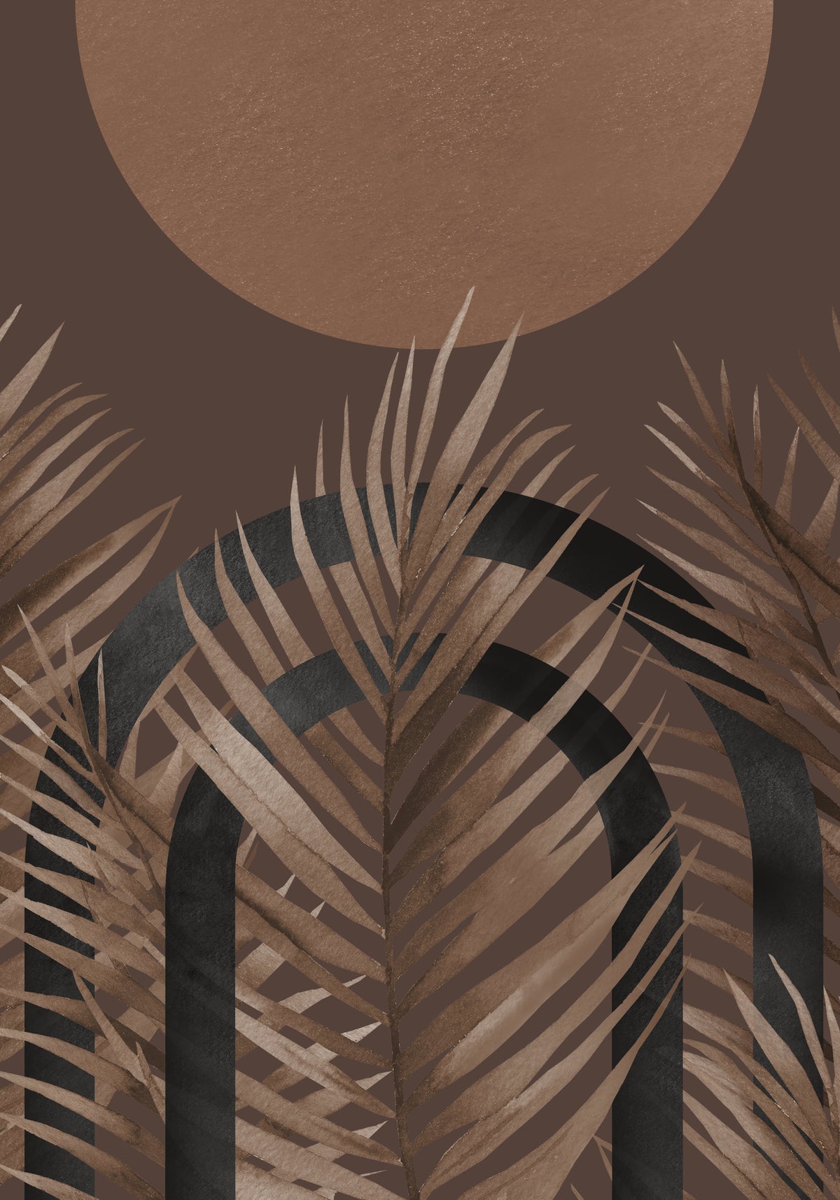 Structures Poster Brown