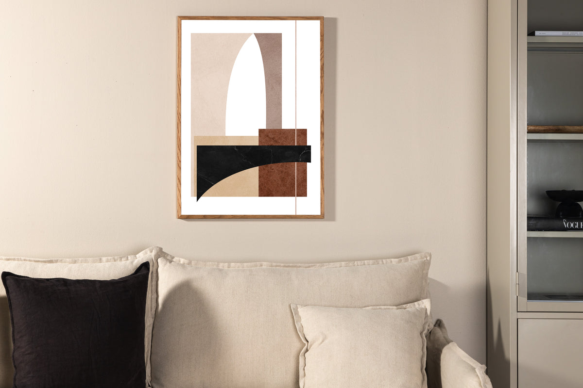 Materials Poster Brown