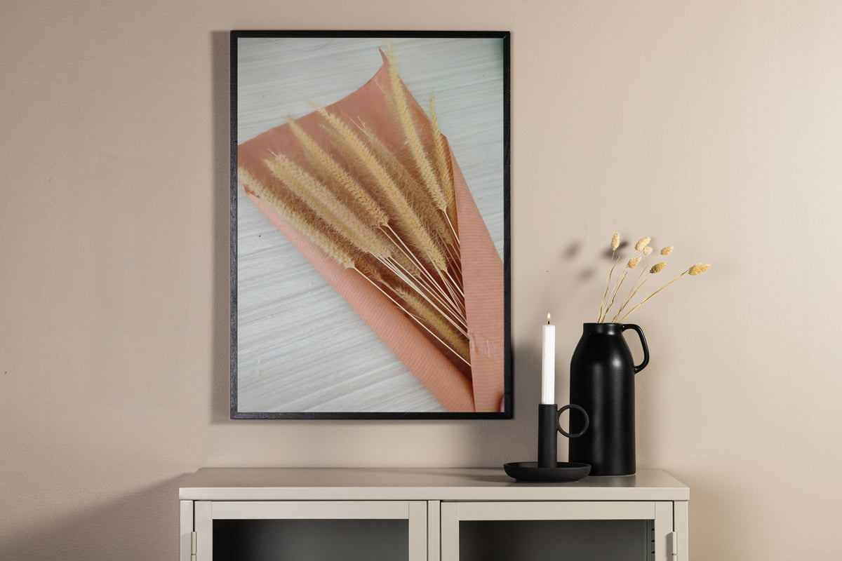 Dry flowers Poster Beige