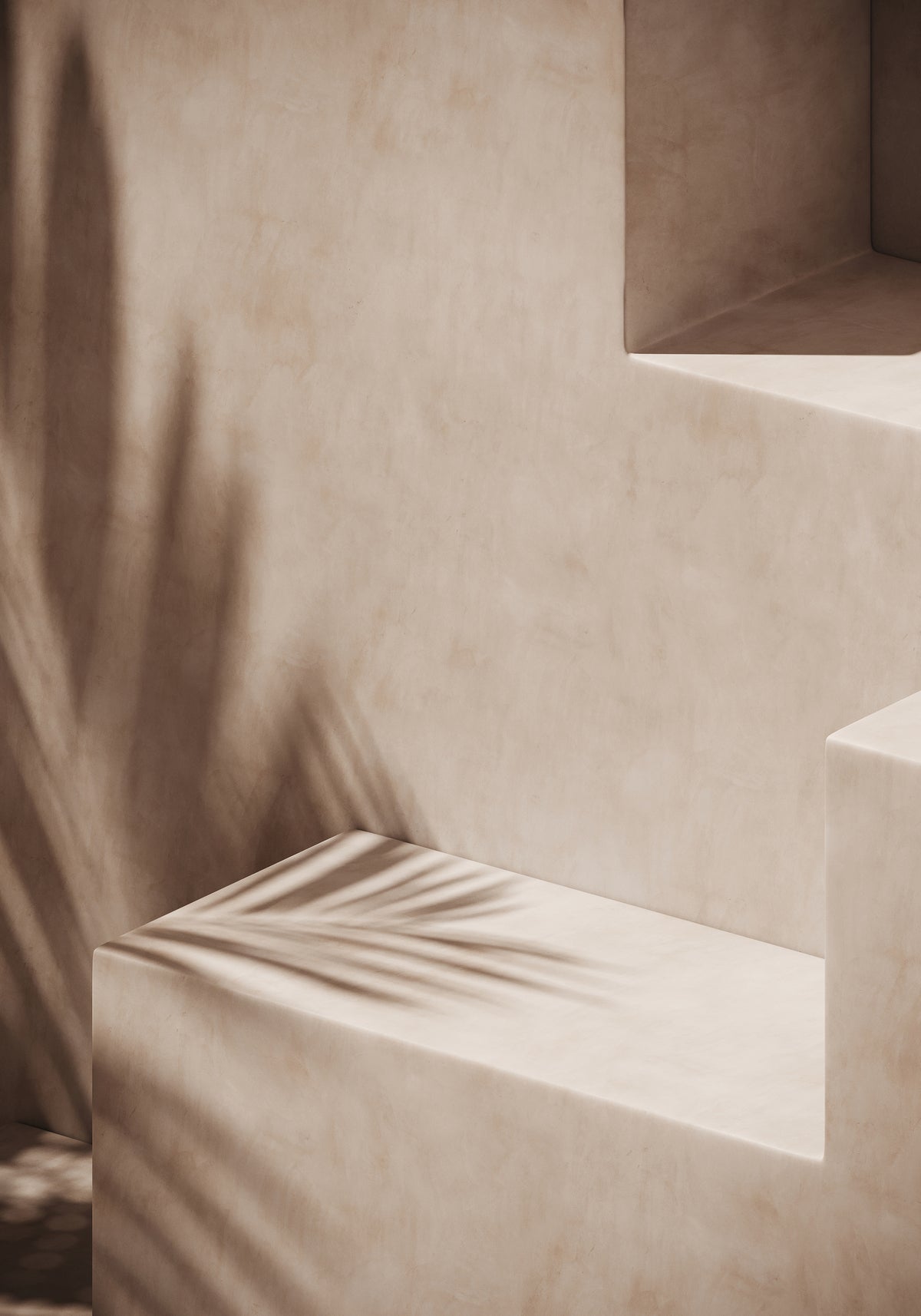 Sun stripes Poster Beige