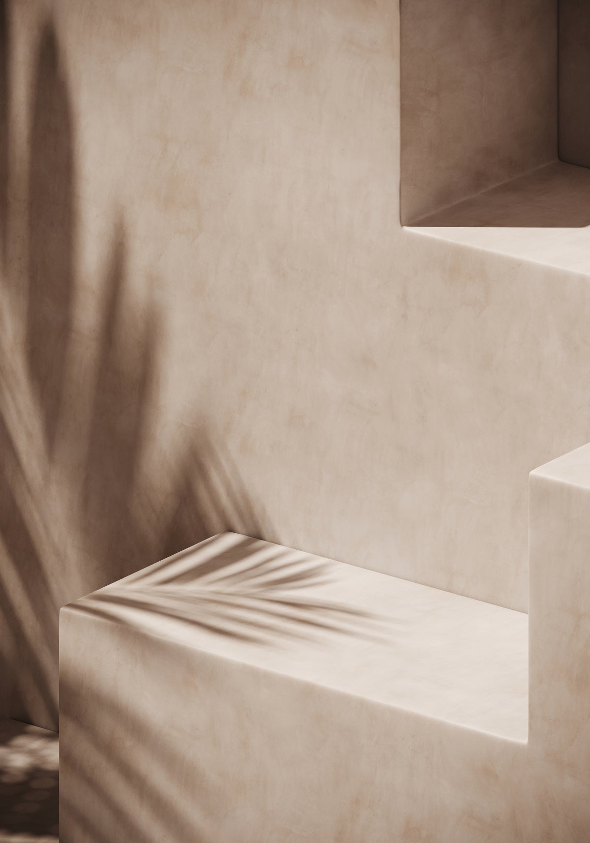 Sun stripes Poster Beige