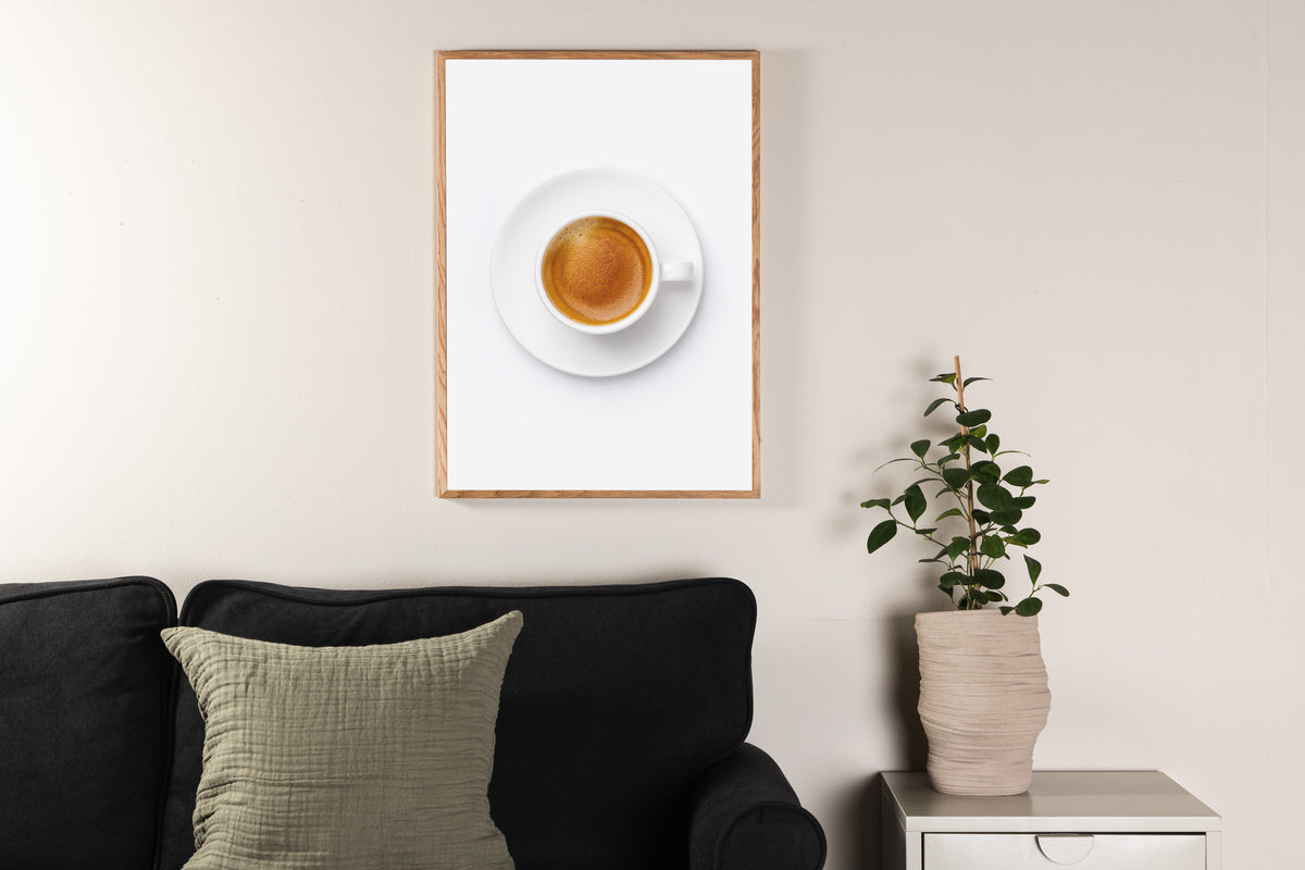 Skimmed coffee Poster Brown