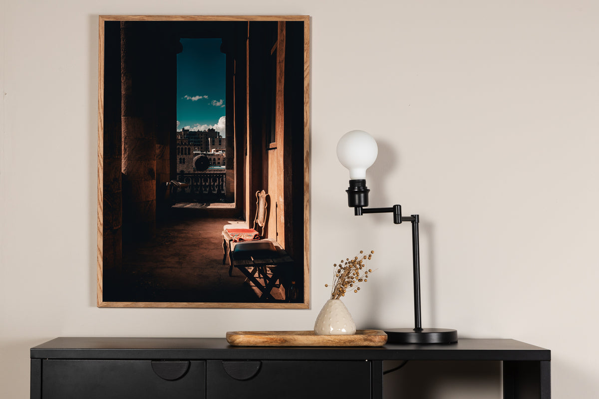 Tunnel vision Poster Brown