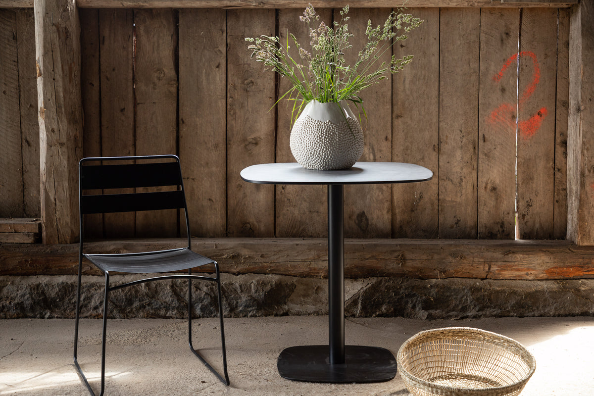Milano Cafe Table ⌀70 Black