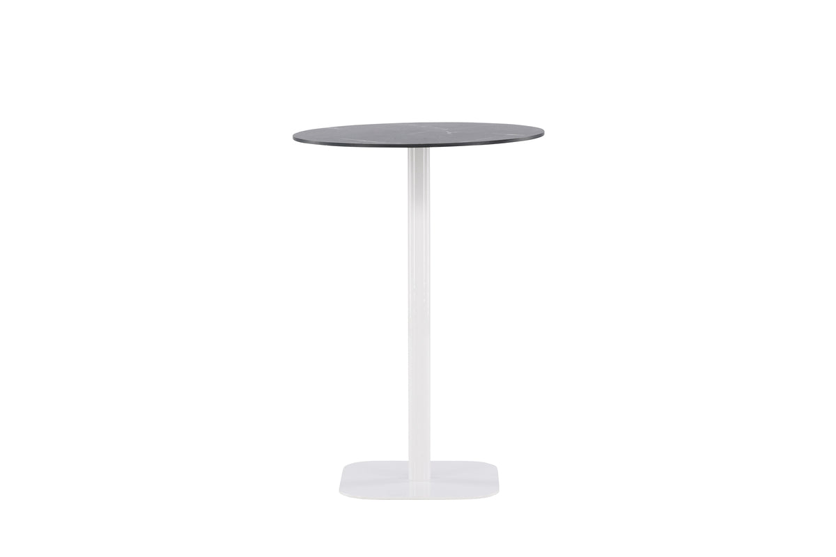 Milano Bar Table ⌀70 White