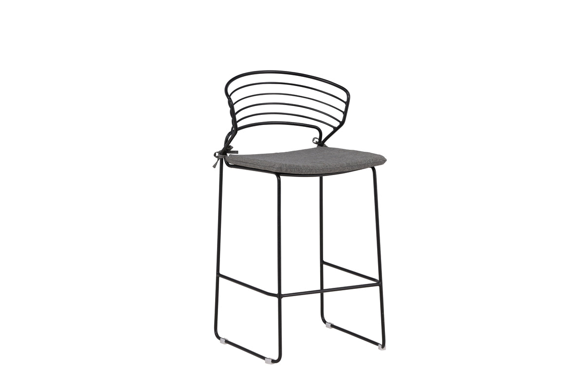 Milano Bar Chair 4-pack Black