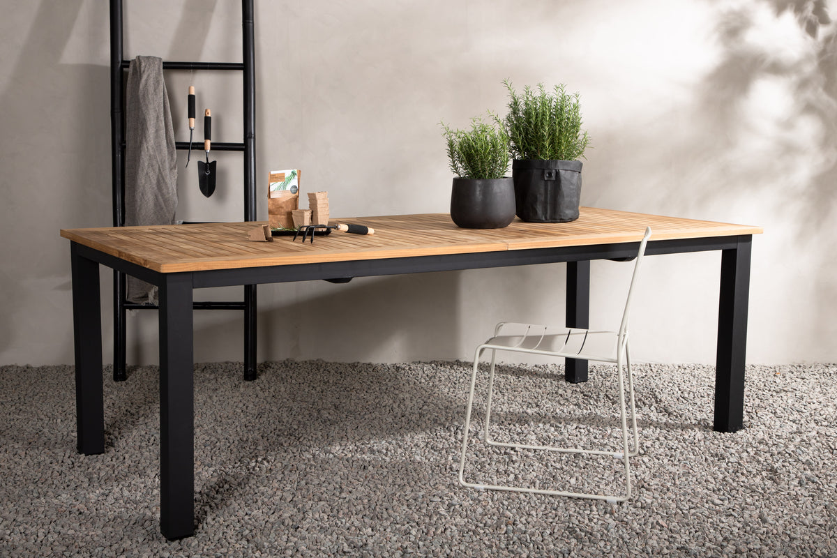 Panama Rectangular Dining Table 224 x 100 Black