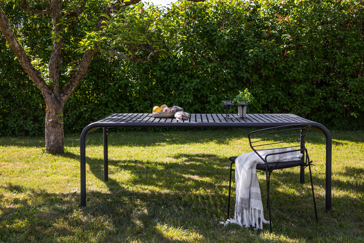 Borneo Rectangular Dining Table 200 x 100 Black