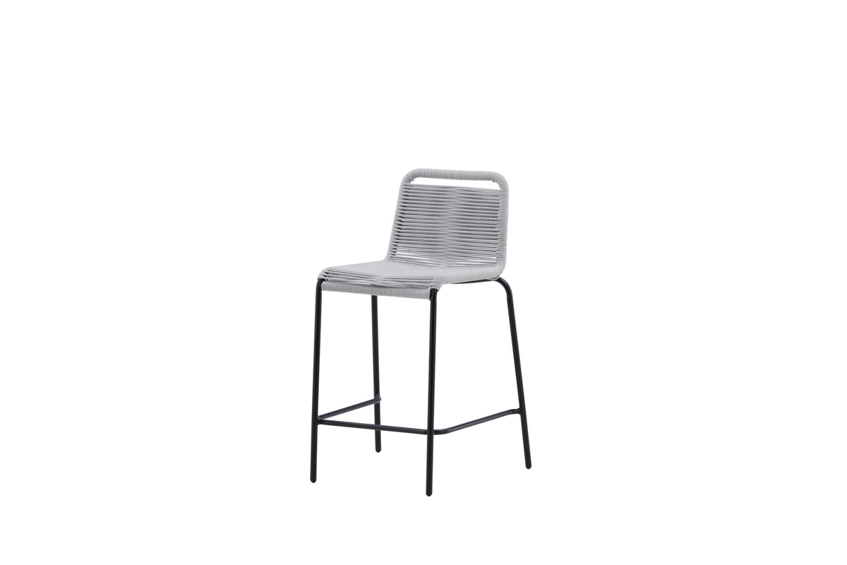 Lindos Bar Chair 2-pack Light Grey