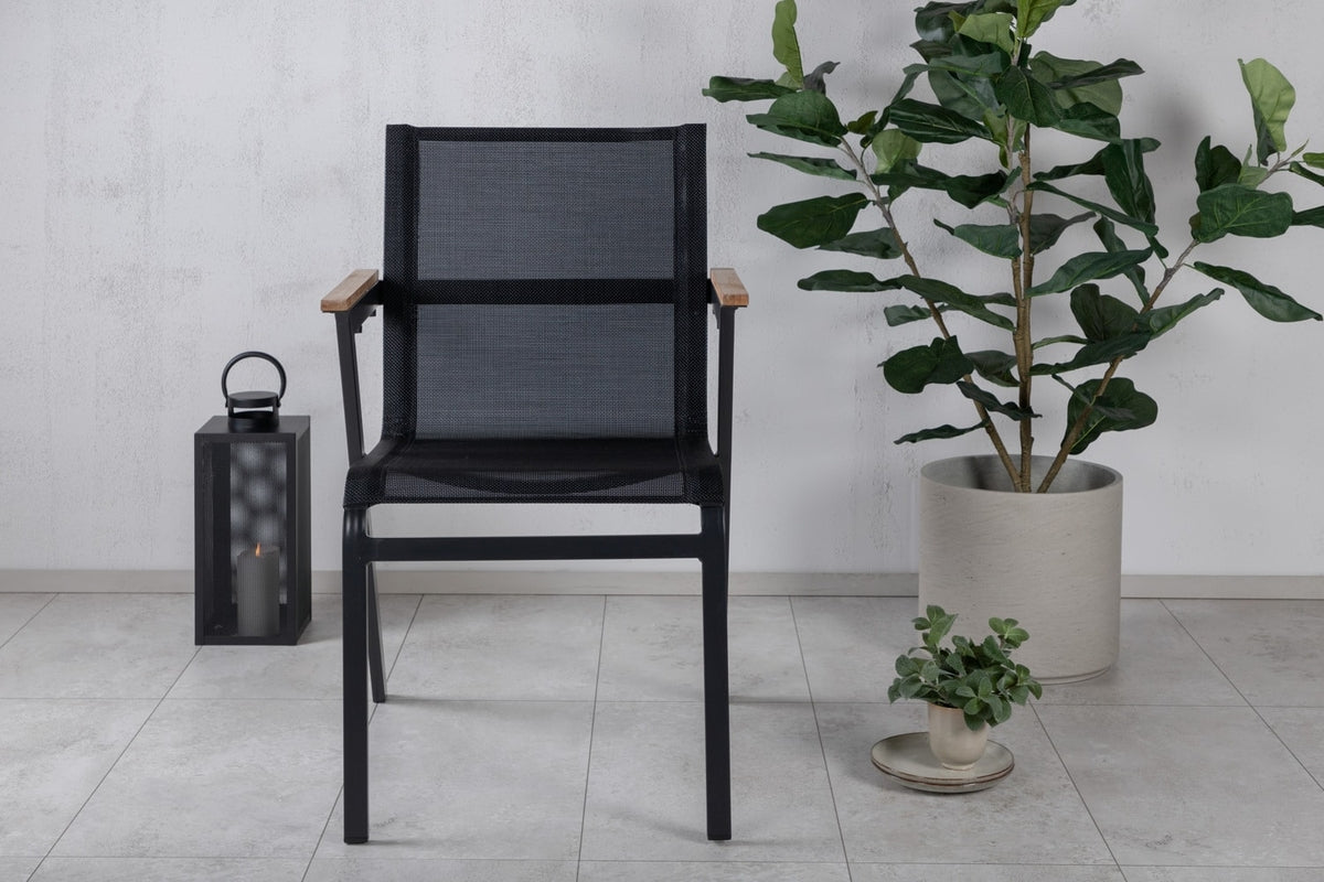 Mexico Dining Chair 6-pack Black