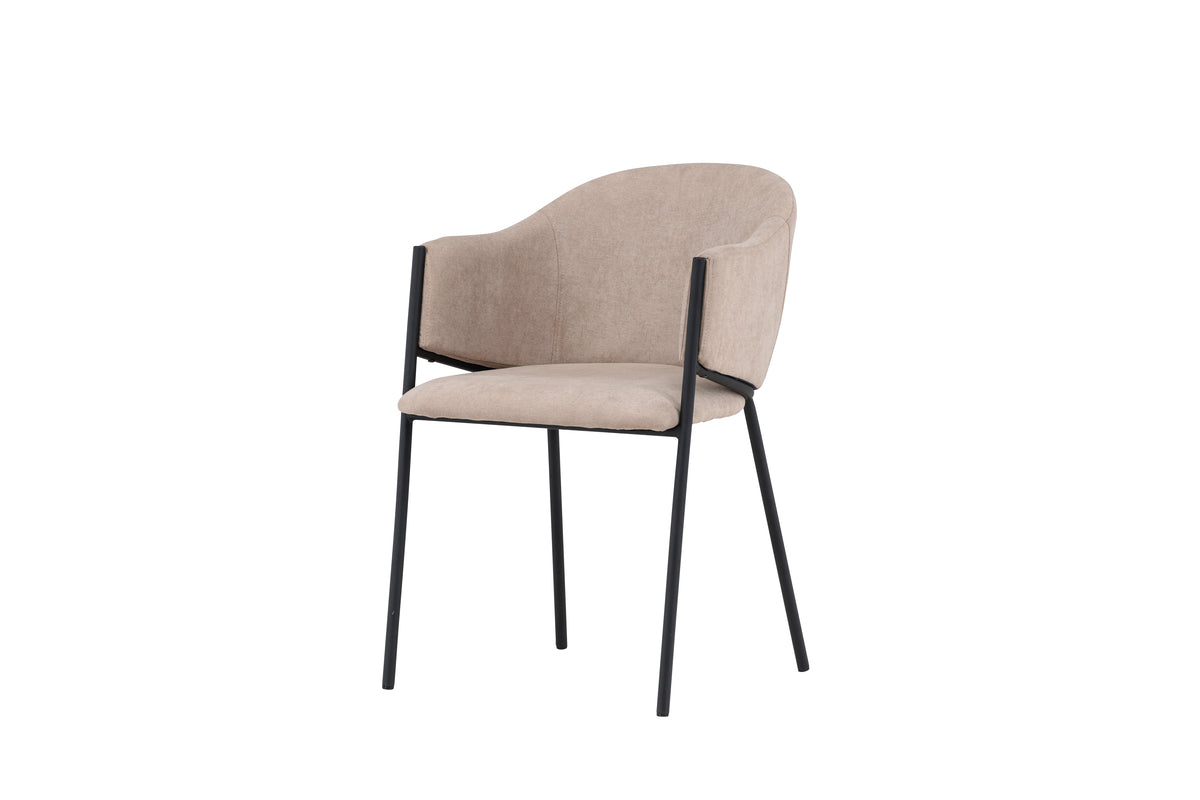 Evelina Dining Chair 2-pack Beige