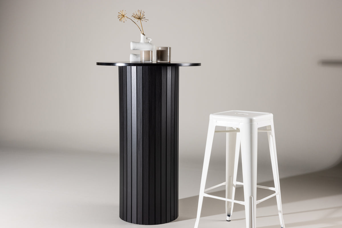 Härön Bar Table ⌀70 Black